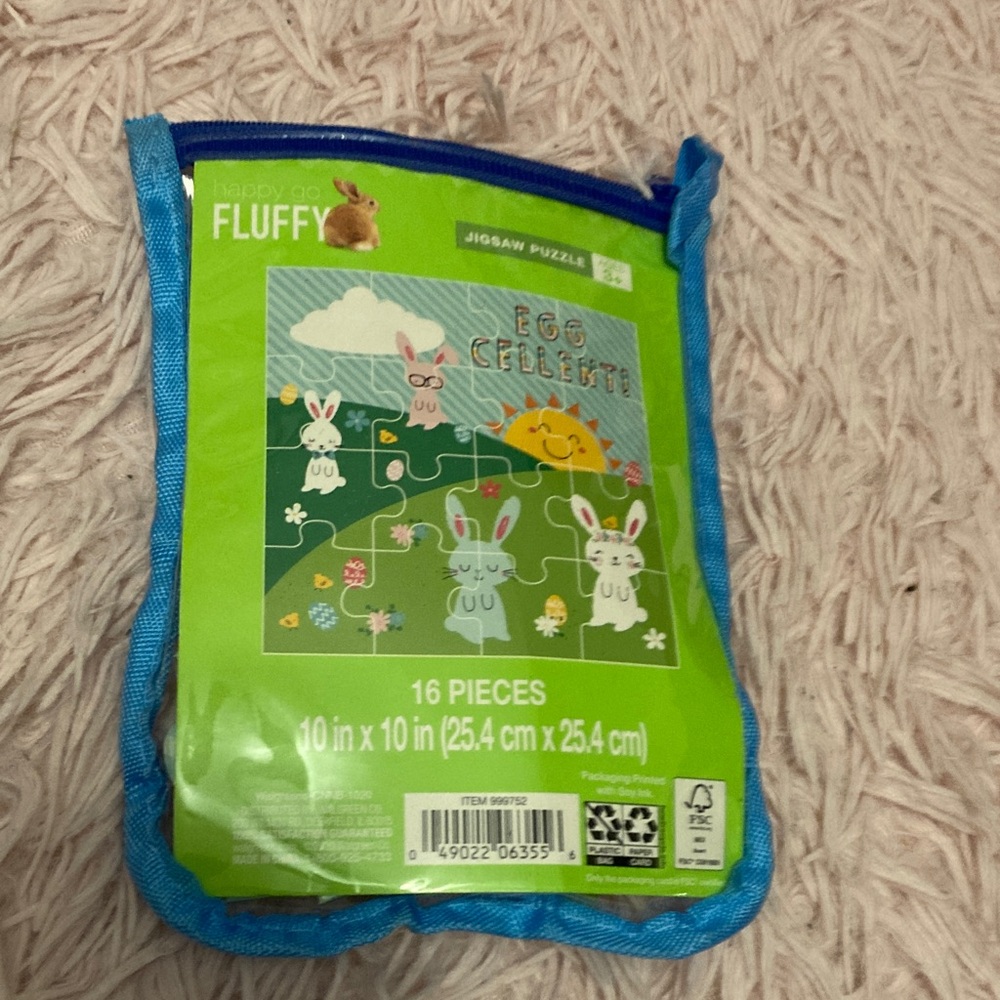 Bunny 16 piece puzzle